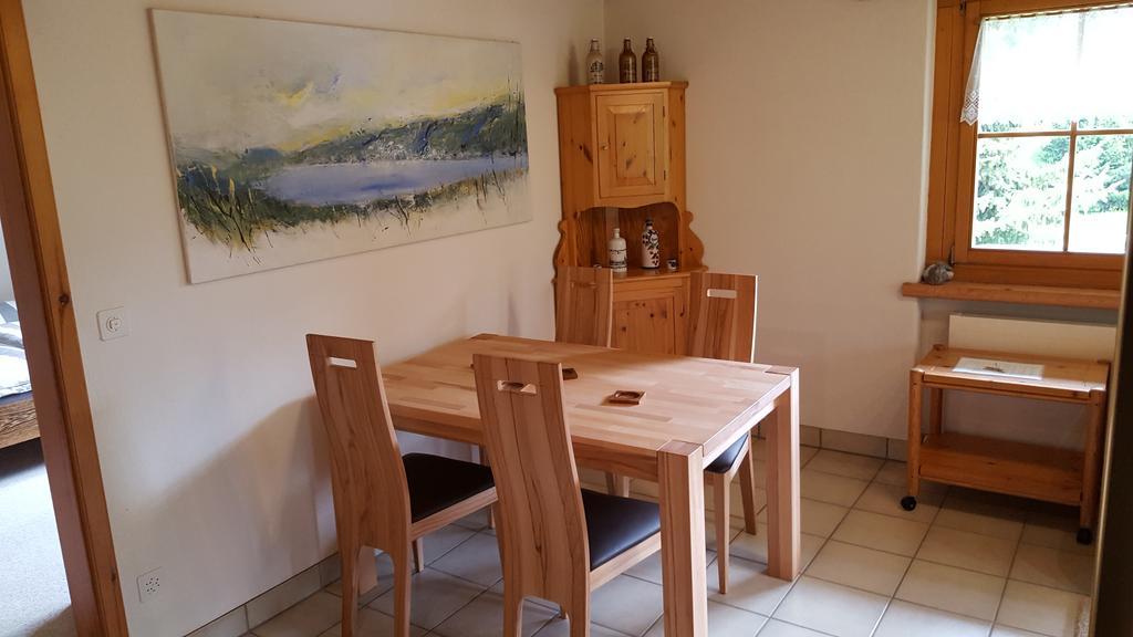 Ferienwohnung Gadenstatt 다보스 외부 사진